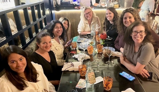 Team im Restaurant